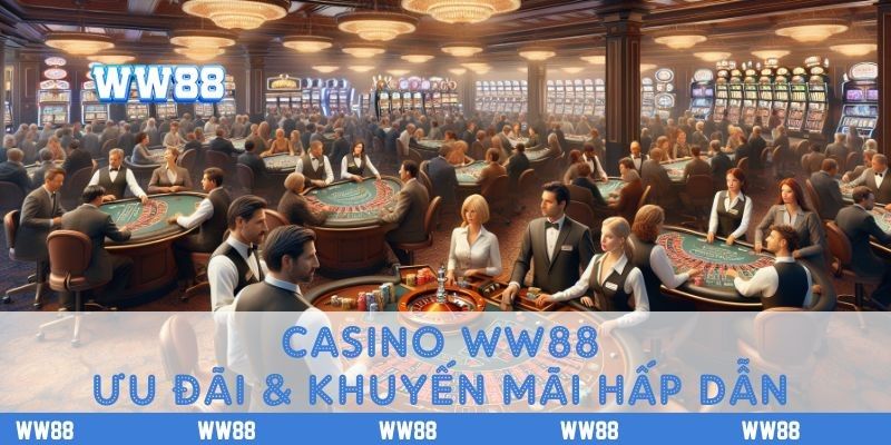 Khuyến mãi mới nhất sảnh casino