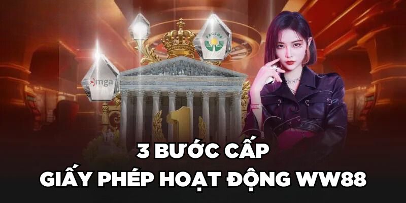 3 bước cấp giấy phép hoạt động WW88