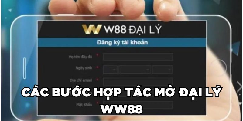 Các bước hợp tác mở đại lý WW88