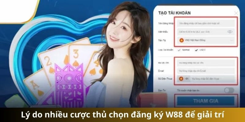 Khi đăng ký tài khoản tại WW88, anh em sẽ được trải nghiệm các dòng game với các tính năng đặc biệt.